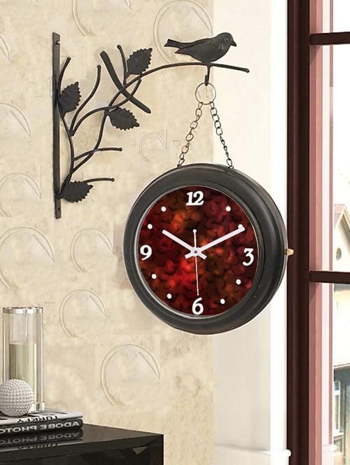 round shape digital display wall clock - 18720058 - Very Small Image - 1