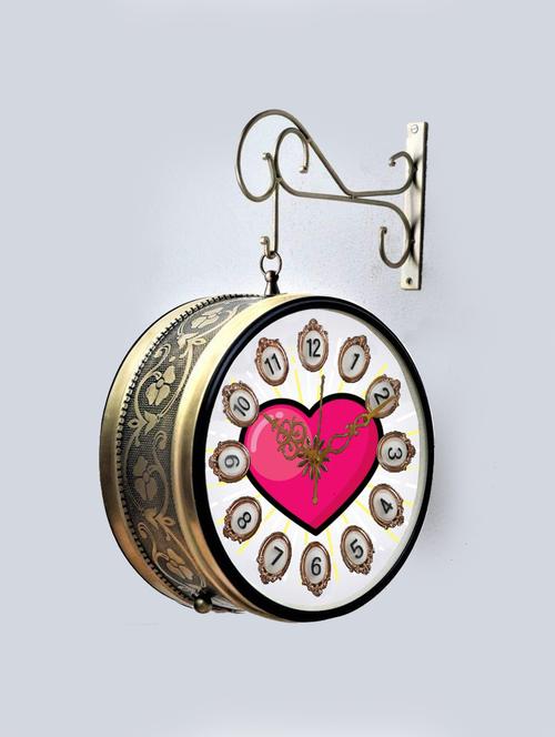 vintage double sided station wall clock - 18720075 - Very Small Image - 1