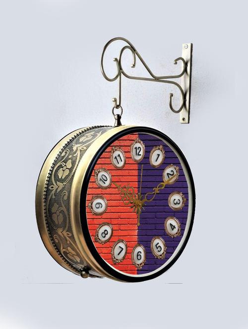 vintage double sided station wall clock - 18720079 - Very Small Image - 1