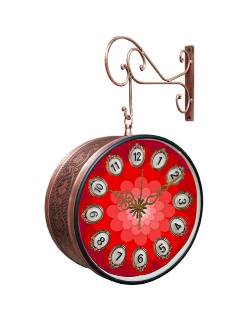 vintage double sided station wall clock - 18720085 - Very Small Image - 1