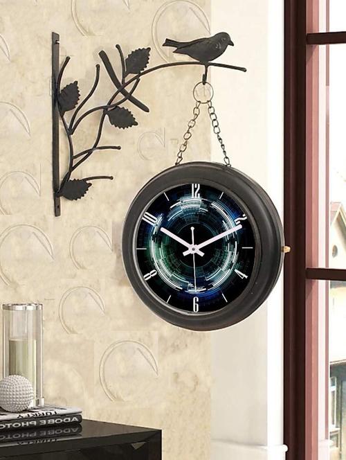 round shape digital display wall clock - 18720090 - Very Small Image - 1