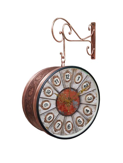 vintage double sided station wall clock - 18720109 - Very Small Image - 1