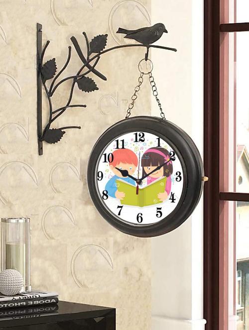 round shape digital display wall clock - 18720112 - Very Small Image - 1