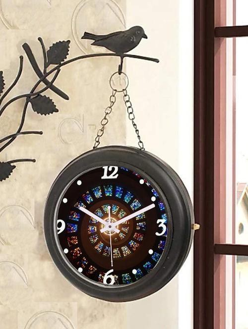 round shape digital display wall clock - 18720118 - Very Small Image - 1
