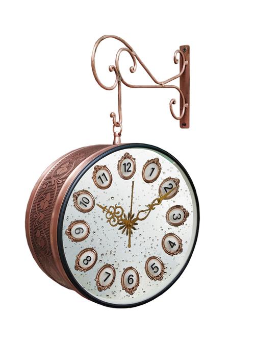 vintage double sided station wall clock - 18720142 - Very Small Image - 1