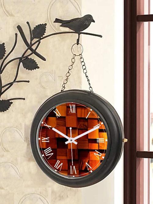 round shape digital display wall clock - 18720182 - Very Small Image - 1