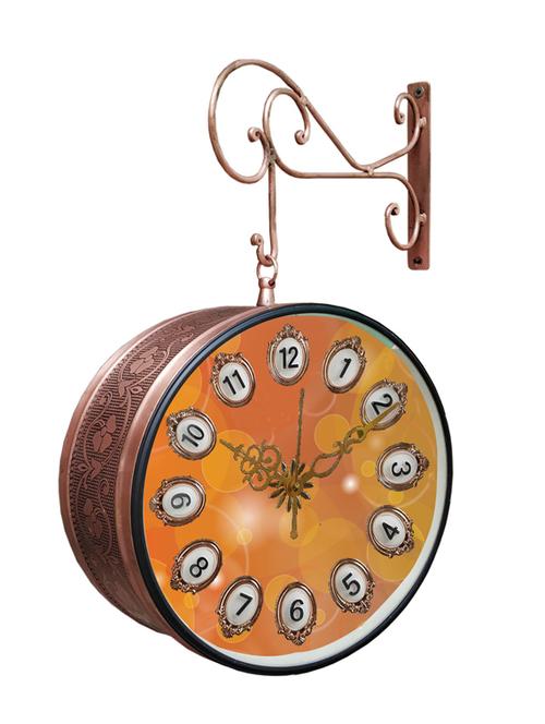 vintage double sided station clock - 18720191 - Very Small Image - 1