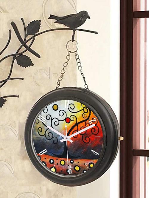 round shape digital display wall clock - 18720199 - Very Small Image - 1