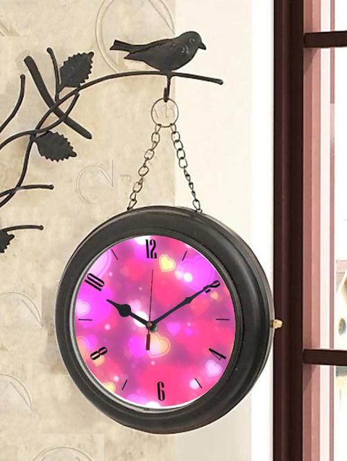 round shape digital display wall clock - 18720203 - Very Small Image - 1