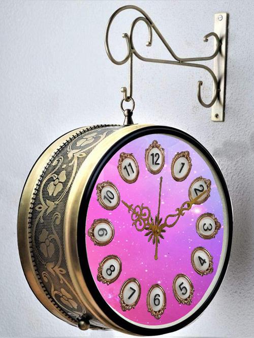 vintage double sided station clock - 18720214 - Very Small Image - 1