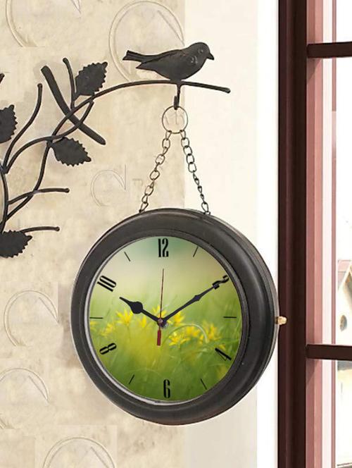 round shape digital display wall clock - 18720281 - Very Small Image - 1