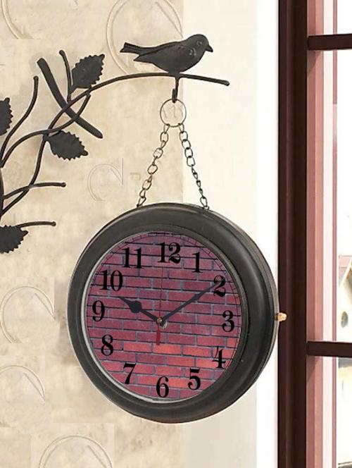 round shape digital display wall clock - 18720289 - Very Small Image - 1