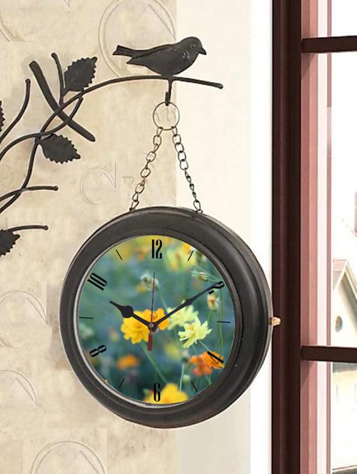 round shape digital display wall clock - 18720315 - Very Small Image - 1