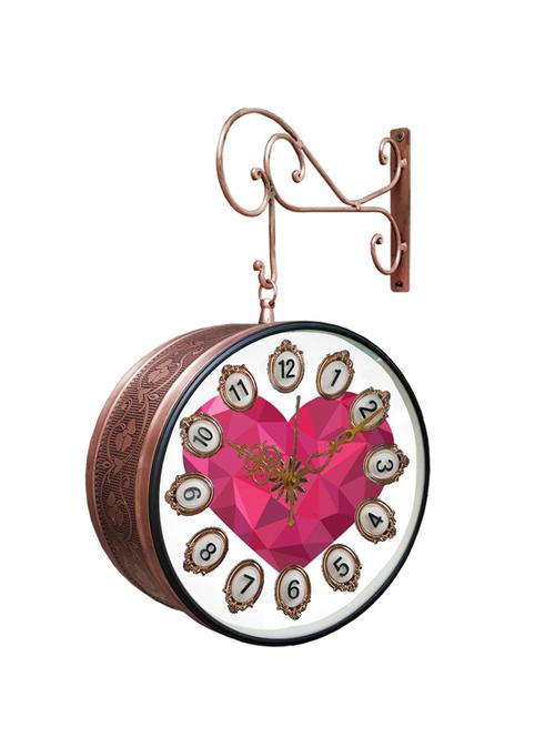 vintage double sided station clock - 18720321 - Very Small Image - 1