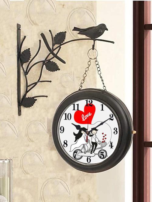round shape digital display wall clock - 18720342 - Very Small Image - 1