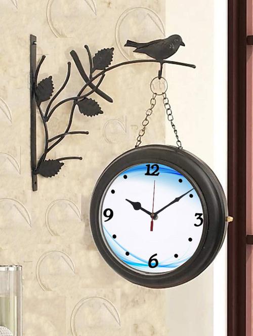 round shape digital display wall clock - 18720343 - Very Small Image - 1