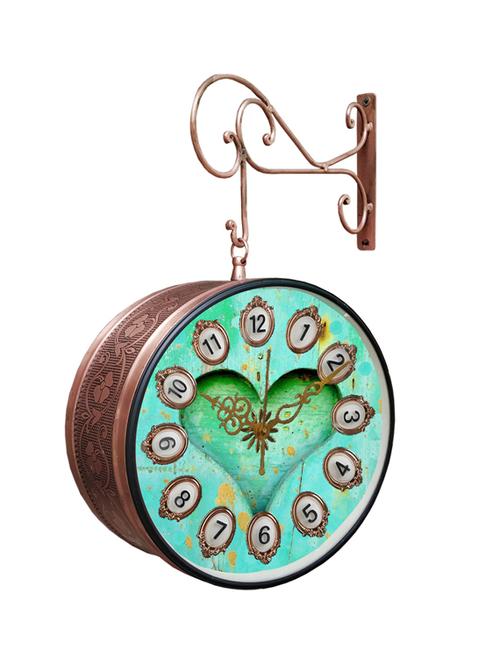 vintage double sided station clock - 18720344 - Very Small Image - 1
