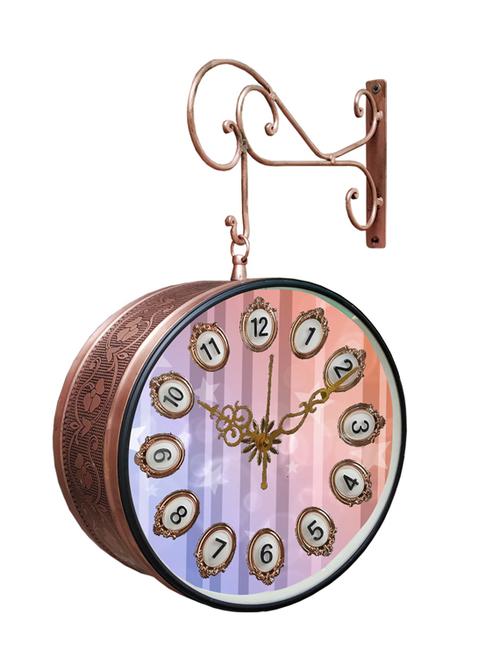 vintage double sided station clock - 18720379 - Very Small Image - 1