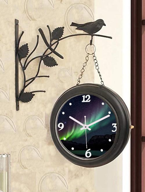 round shape digital display wall clock - 18720383 - Very Small Image - 1