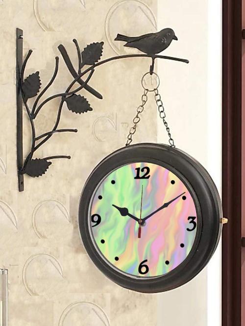 round shape digital display wall clock - 18720384 - Very Small Image - 1