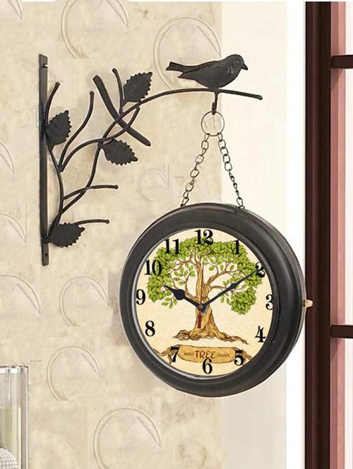 round shape digital display wall clock - 18720395 - Very Small Image - 1