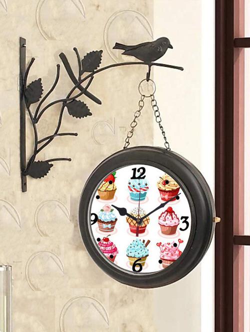 round shape digital display wall clock - 18720431 - Very Small Image - 1