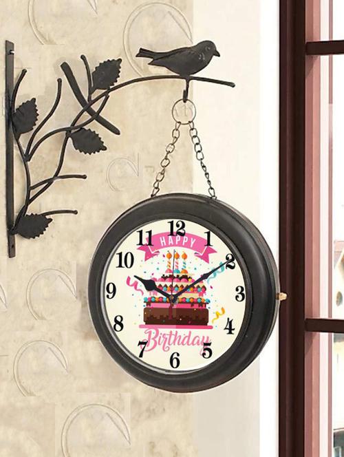 round shape digital display wall clock - 18720434 - Very Small Image - 1