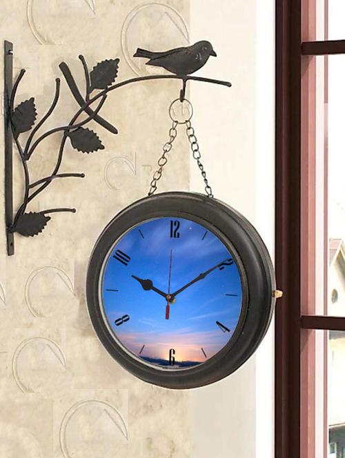 round shape digital display wall clock - 18720435 - Very Small Image - 1