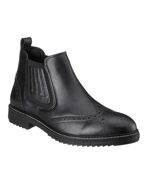 mens black slip on boot - 18720583 - Very Small Image - 1