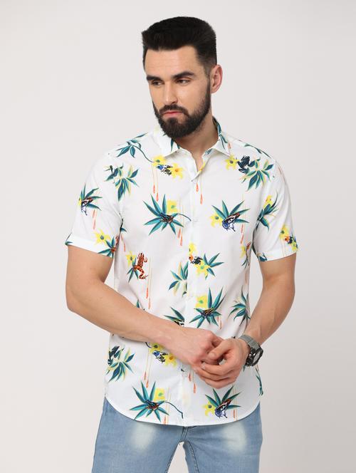 floral printed casual shirt - 18720615 - Very Small Image - 1