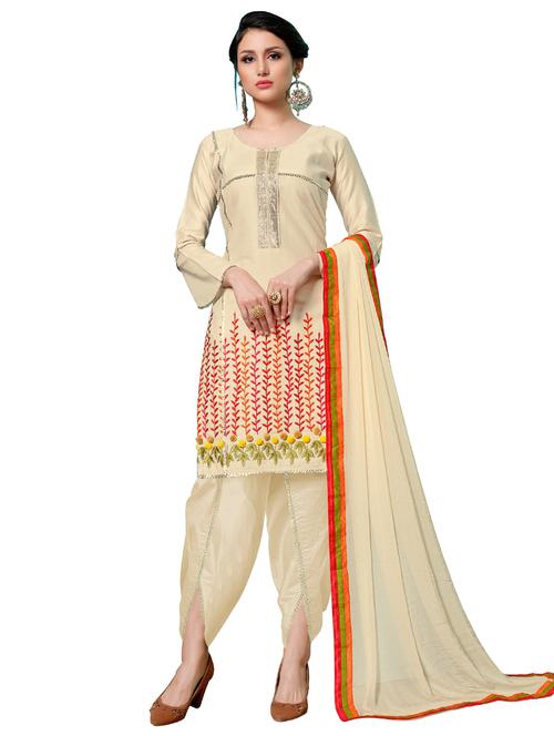 unstitched salwar suit - 18721195 - Very Small Image - 1