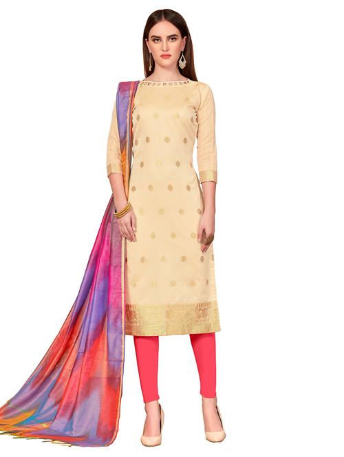 unstitched salwar suit - 18721216 - Very Small Image - 1