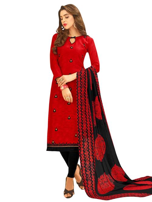 unstitched salwar suit - 18721222 - Very Small Image - 1