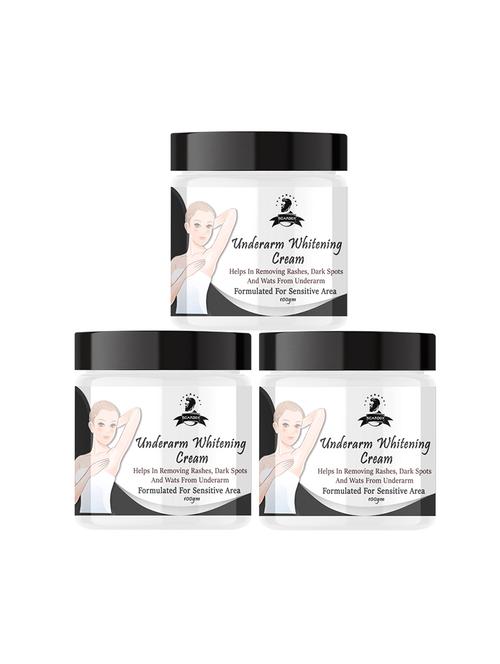 beardox 100% effective underarm crèam removes dark spots, evens out skin tone & nourishes skin 300gms - 18721581 - Very Small Image - 1