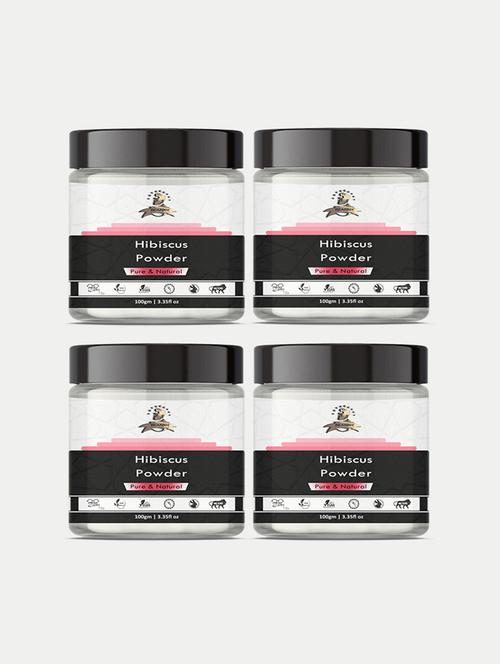 beardox 100% pure & natural hibiscus powder reduce hyperpigmentation & blackheads and prevents pre-mature hair greying - 18721870 - Very Small Image - 1