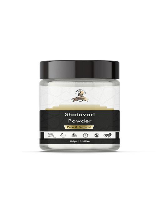 beardox 100% pure & natural shatavari powder soothe the scalp & promotes hair growth, strengthens hair roots - 18721947 - Very Small Image - 1