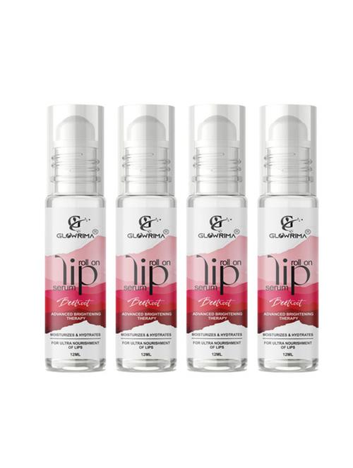 premium quality roll on lip serum (beetroot fragrance) 12ml (pack of 4) - 18722339 - Very Small Image - 1