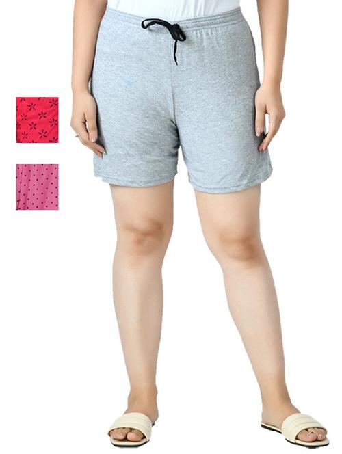 pack of 3 mid rise regular short - 18723297 - Very Small Image - 1