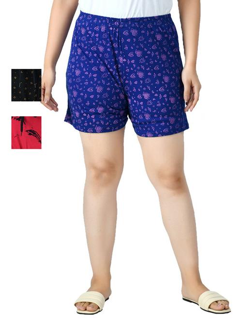 pack of 3 multi colored regular short - 18723306 - Very Small Image - 1