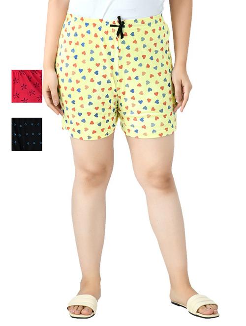 pack of 3 multi colored regular short - 18723398 - Very Small Image - 1