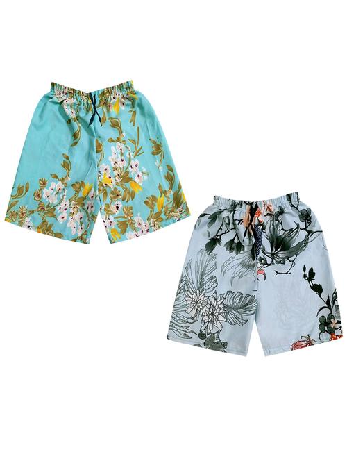 pack of 2 printed short - 18723423 - Very Small Image - 1