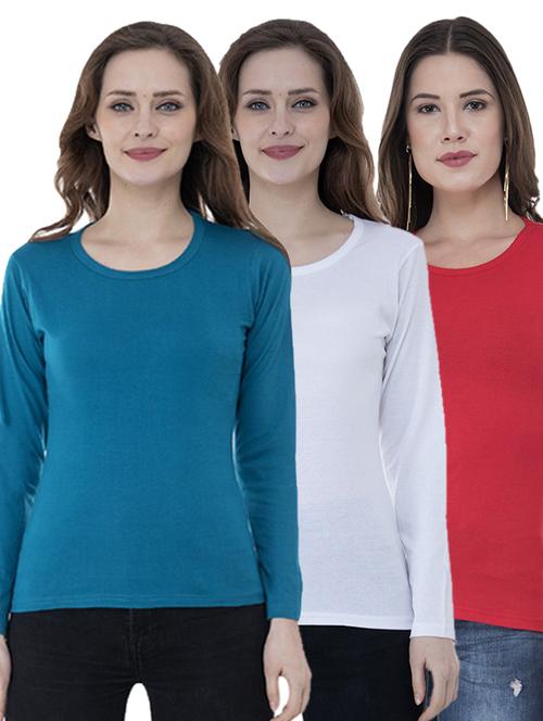 pack of 3 round neck regular tee - 18731180 - Very Small Image - 1