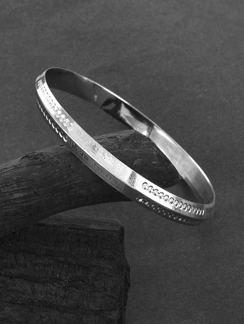silver brass bangle - 18734686 - Very Small Image - 1