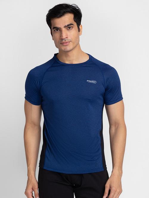 raglan sleeved melange t-shirt - 18734929 - Very Small Image - 1