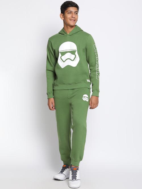 green fleece track wear - 18736279 - Very Small Image - 1