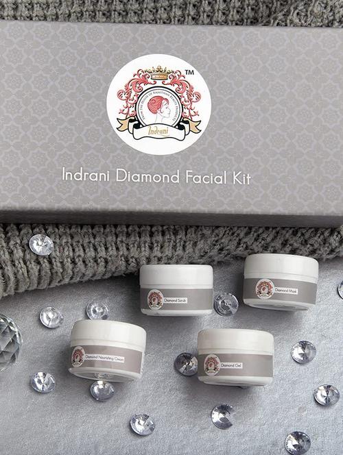 indrani diamond facial kit 200 gm - 18736482 - Very Small Image - 1