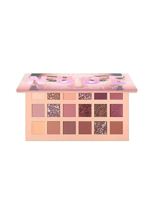 new nude edition eyeshadow palette 18 (multi color) shimmery finish - 18737112 - Very Small Image - 1