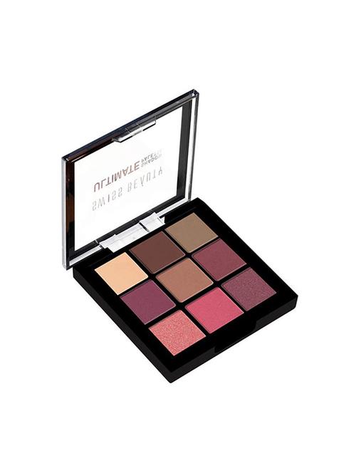 ultimate 9 pigmented colors eyeshadow palette| long wearing and easily blendable eye makeup palette - 18737113 - Very Small Image - 1