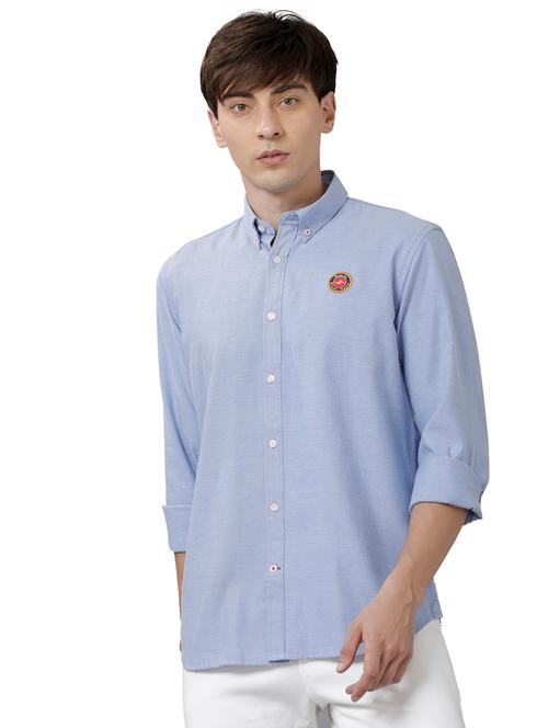 mens solid casual shirt - 18738053 - Very Small Image - 1