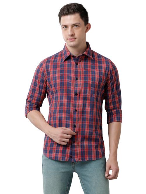 multi colored checkered casual shirt - 18738104 - Very Small Image - 1